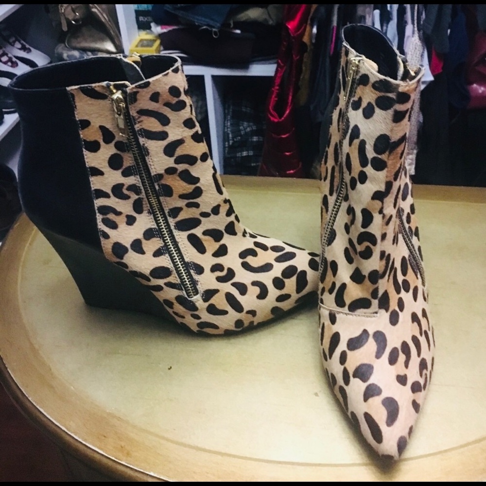 Leopard Boots